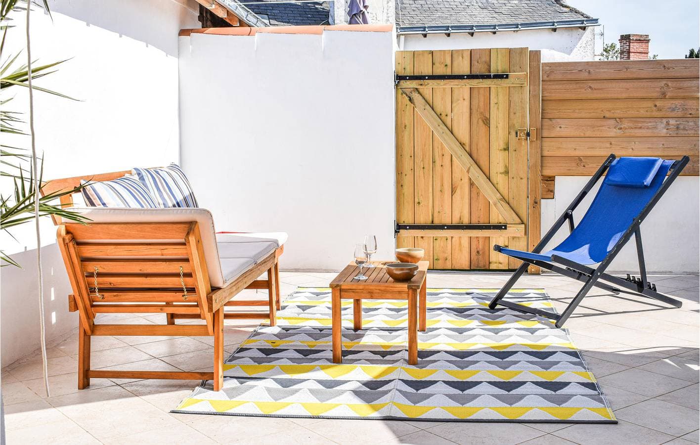 Wohnung im Obergeschoss, 2,5 km zum Strand, WiFi 1