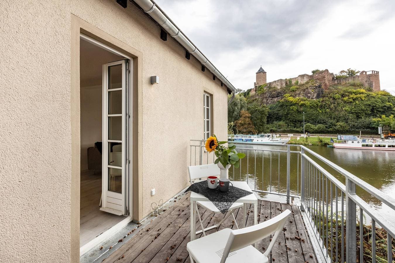 Saale Fewo mit Burgblick 1