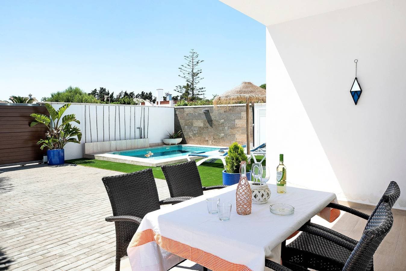 Foto 4 von 27: Ferienhaus 'Casa Orilla Sur B' in Strandnähe mit Pool und WLAN