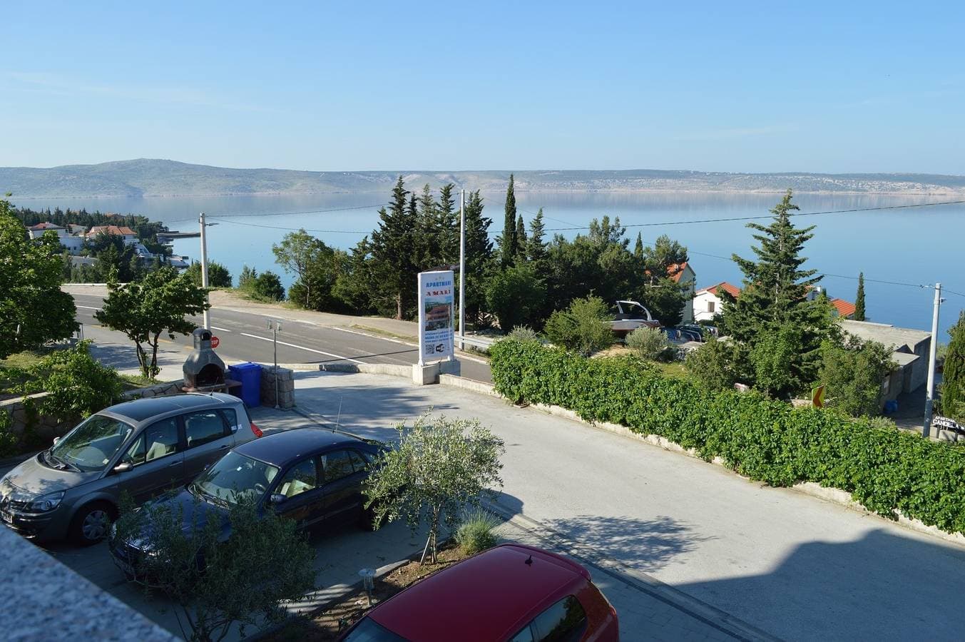 Foto 11 von 20: Studio Appartement mit Balkon und Meerblick Starigrad, Paklenica As-16421-a