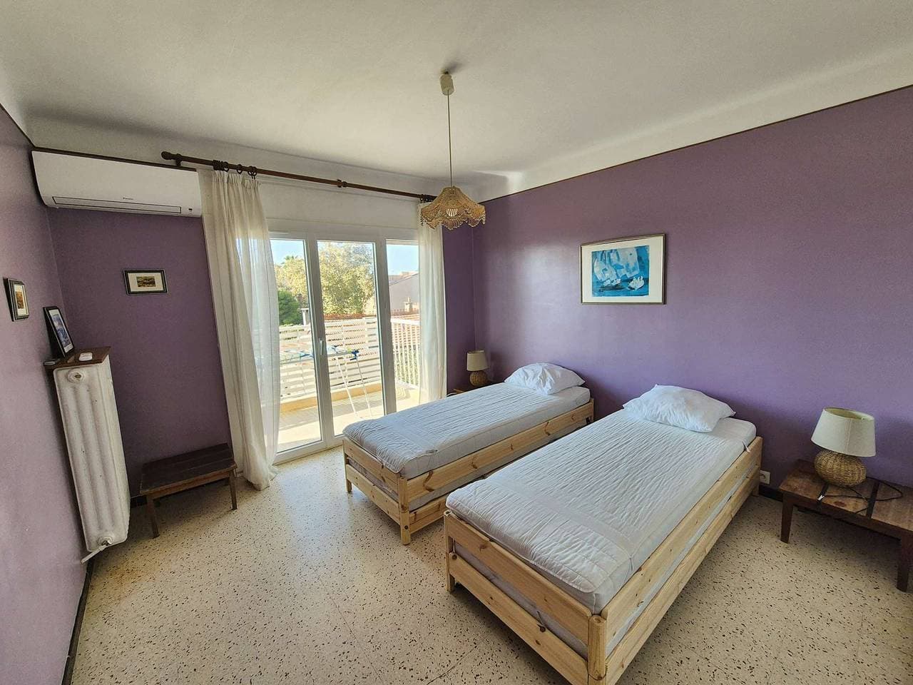 Foto 13 von 25: 200 m vom Strand entfernt, Apartment mit 2 Schlafzimmern und Terrasse mit Meerblick! Privater Parkplatz
