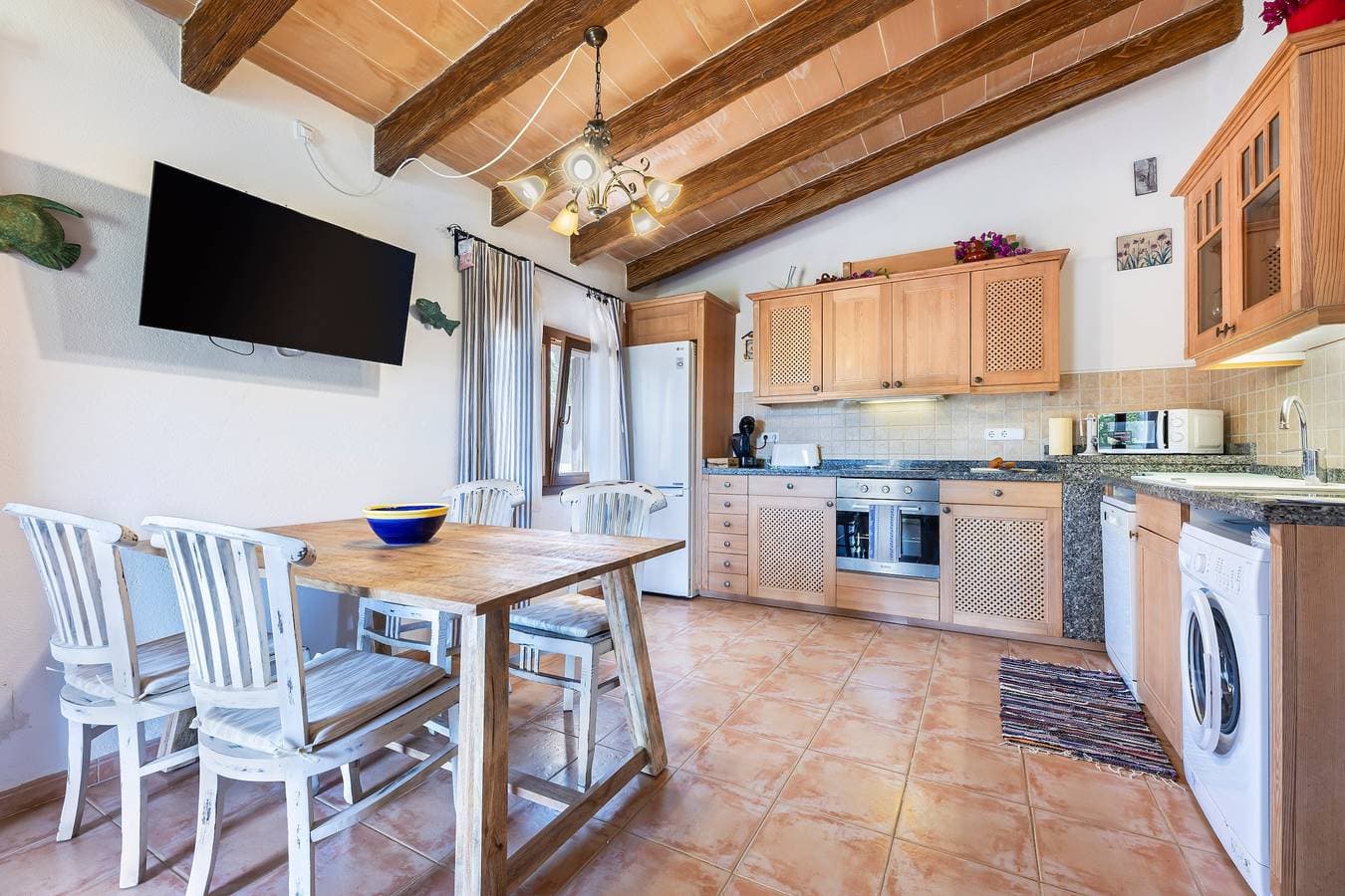 Foto 8 von 31: Ferienhaus 'Buganvilla Es Trenc' mit privatem Pool, WLAN und Klimaanlage