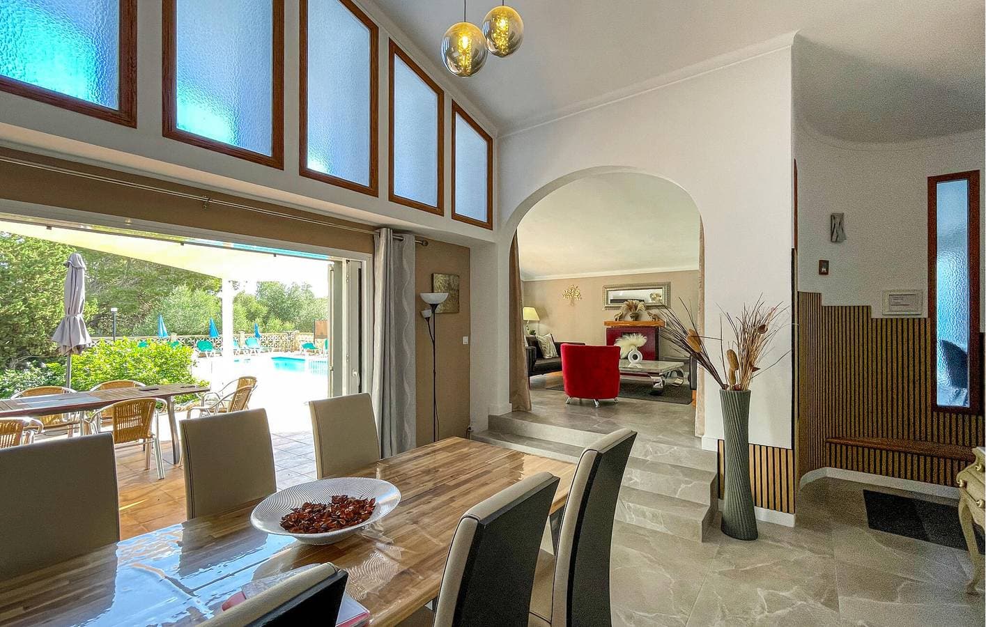 Foto 2 von 32: Luxus-Apartment mit Pool, AC & WiFi | in der Nähe von Cala Domingos Strand