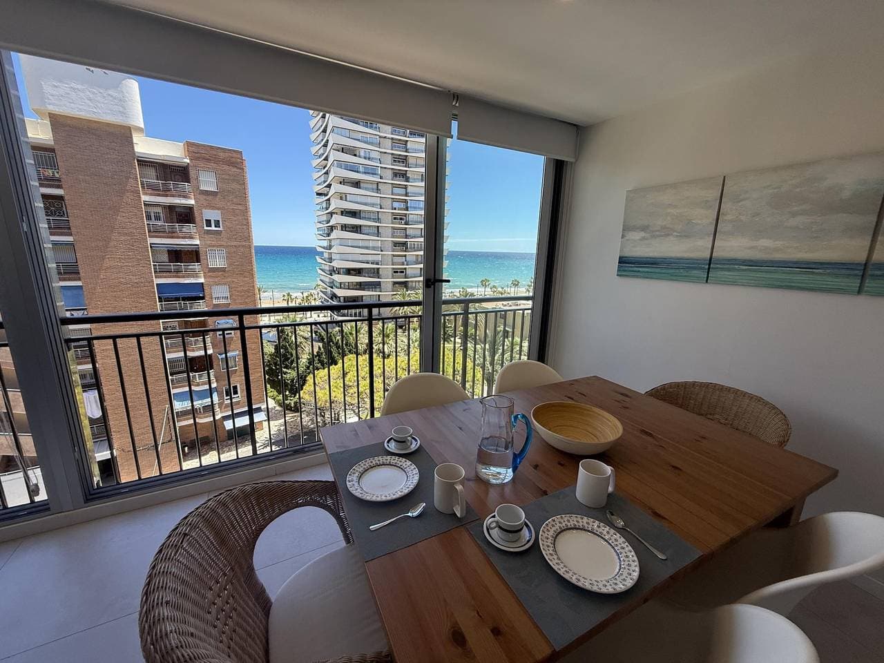 Foto 8 von 30: Ferienwohnung für 4 Personen mit Meerblick