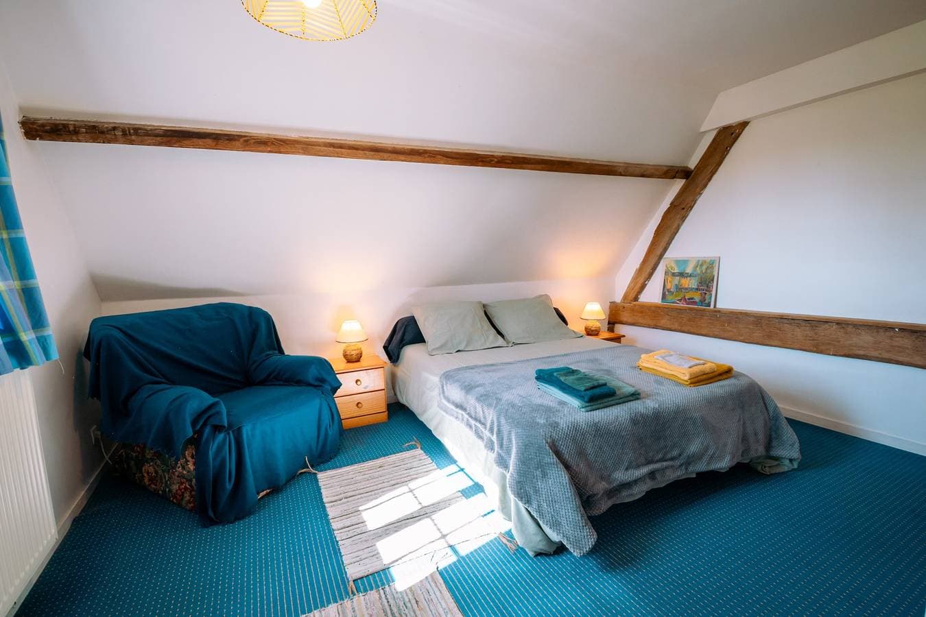 Foto 9 von 25: Charaktervolles Gîte La Grangette mit privater Terrasse, Garten und WLAN