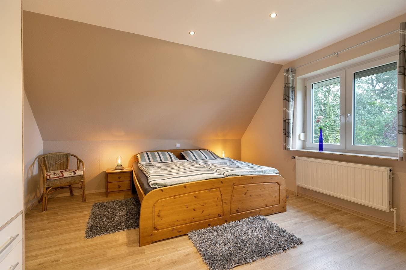 Foto 8 von 20: Ferienwohnung 'Meisennest' mit Privatterrasse, Gemeinschaftsgarten und Wi-Fi