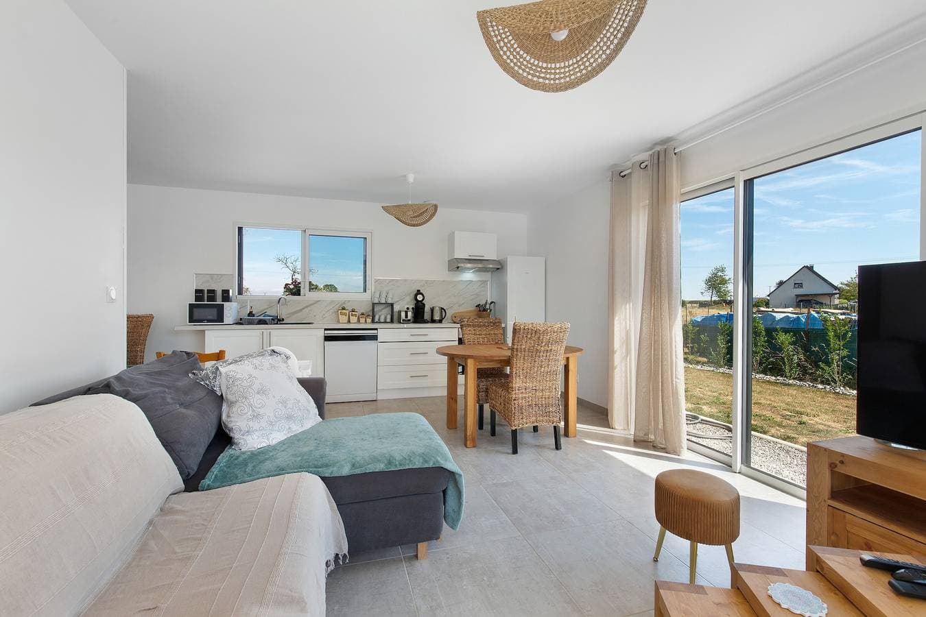 Foto 9 von 31: Ferienhaus 'Maison Sci Entre Forêt et Mer' mit WLAN