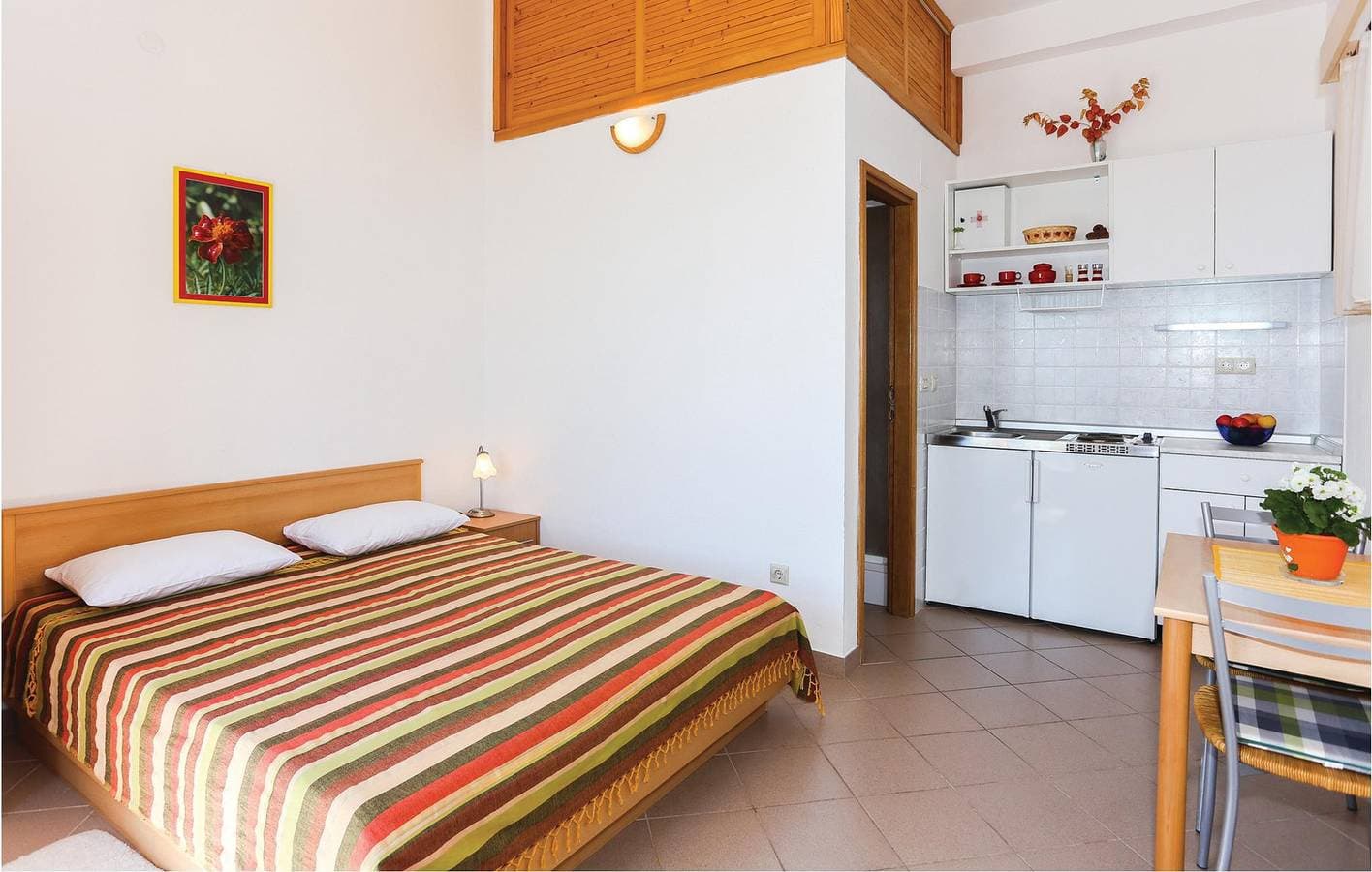 Foto 4 von 17: Gemütliche Wohnung mit Terrasse, WLAN und Parkplatz, 1,5 km vom Strand entfernt
