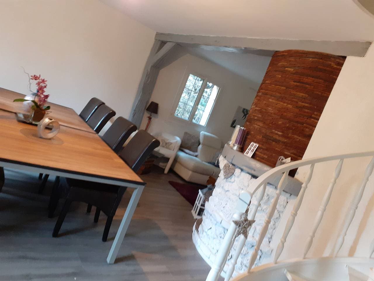 Foto 13 von 20: Ferienhaus 'Gite La Chenevelle' mit privater Terrasse, Garten und WLAN