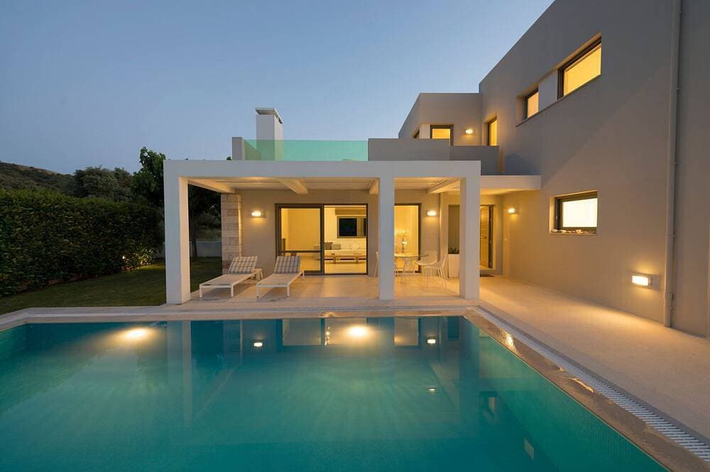 Foto 12 von 30: Eco Villa Gonia mit Garten und Pool 8 km von Rethymno (Stadt) c