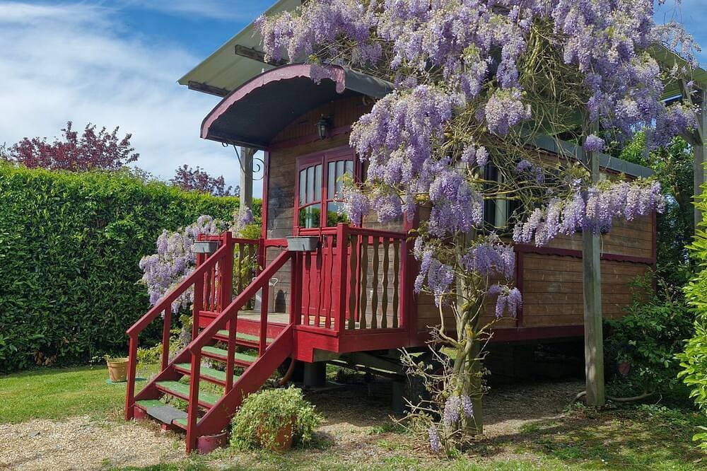 Foto 9 von 23: Gîte Vanille für 2–3 Personen, nahe Honfleur mit Pool