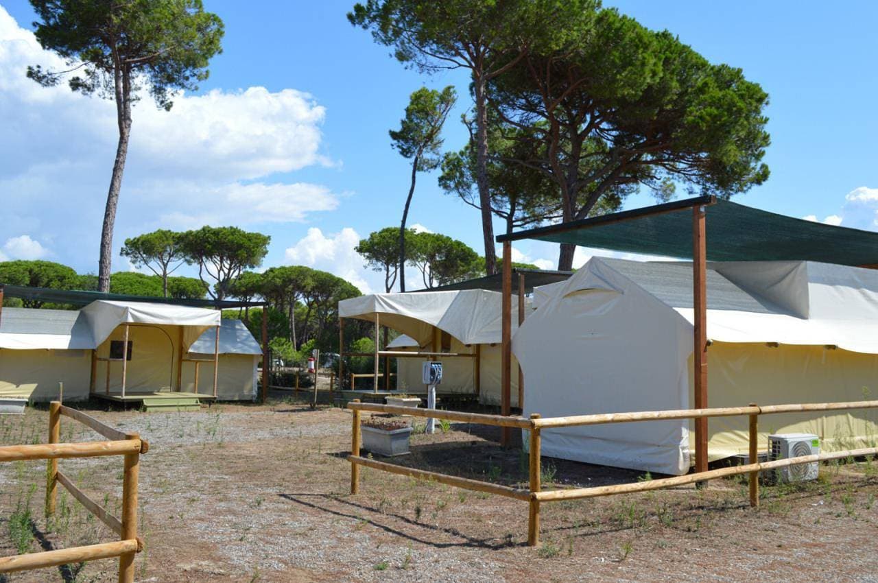 Camping Principina Zelt Tenda Safari für 4 Personen 1