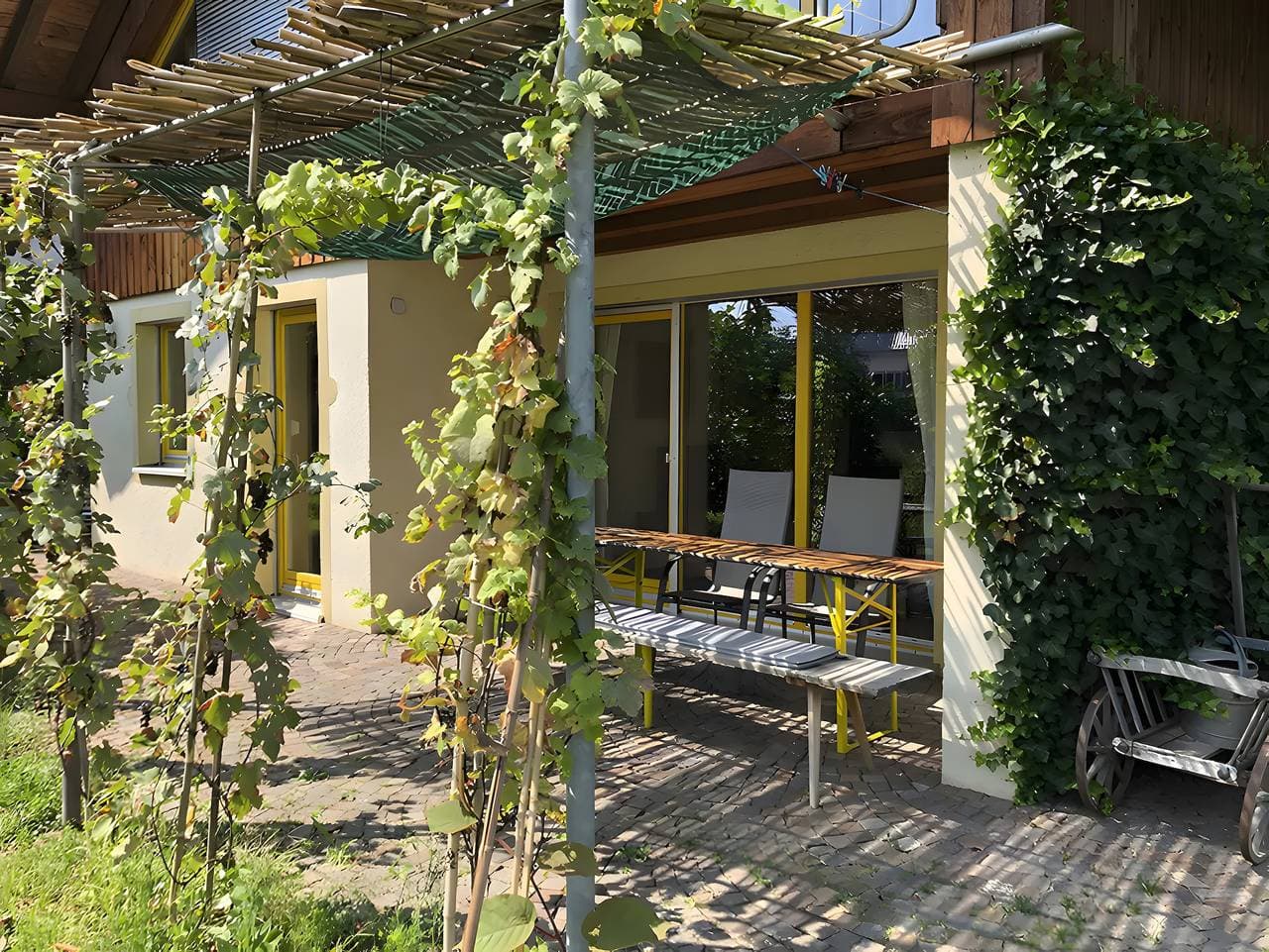 Foto 12 von 19: Apartment 'Müllerleile' mit Gemeinschaftspool, Terrasse und WLAN