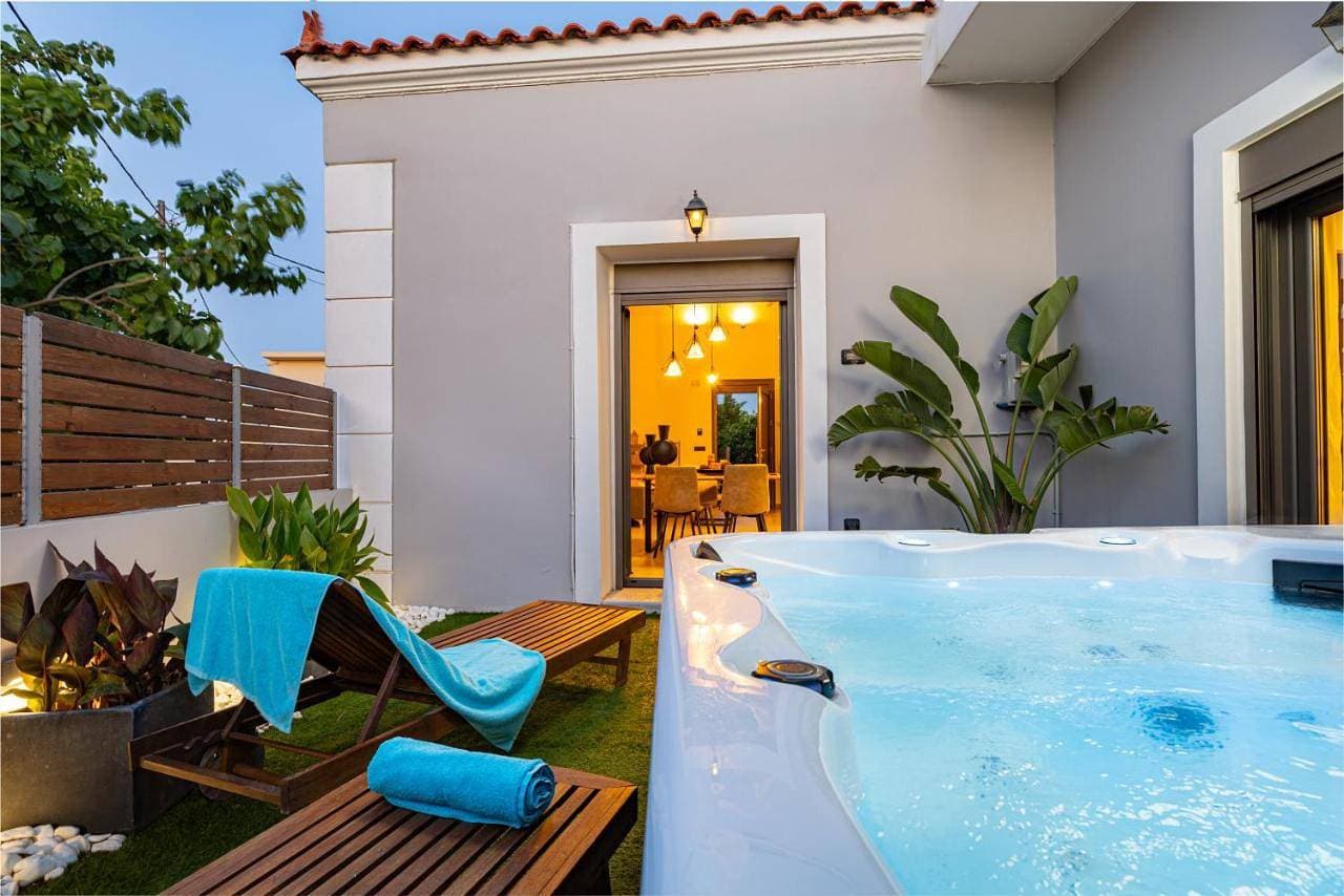 Casa Dionysia - New Lux 2Br with Jacuzzi near Maleme Beach 1