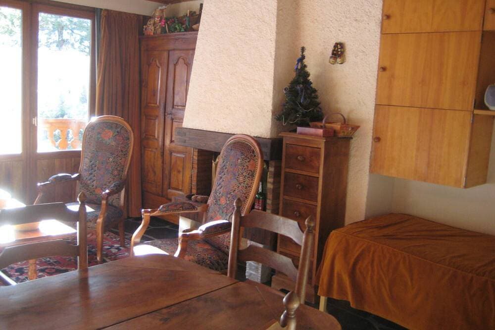 Foto 8 von 10: Gemütliches Studio mit Balkon in Courchevel 1850