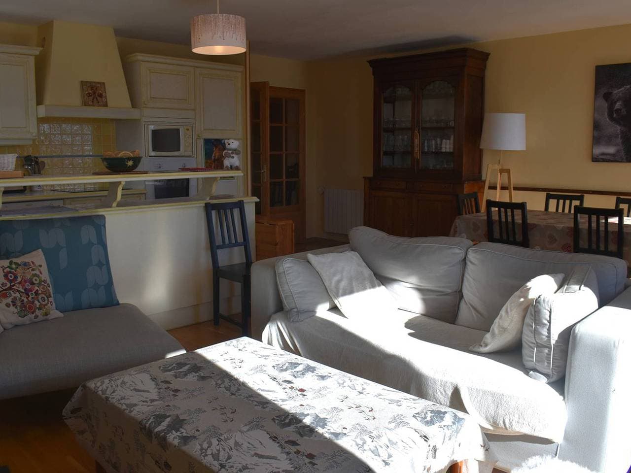 Foto 4 von 16: Geräumige Wohnung Font-Romeu 6 Pers