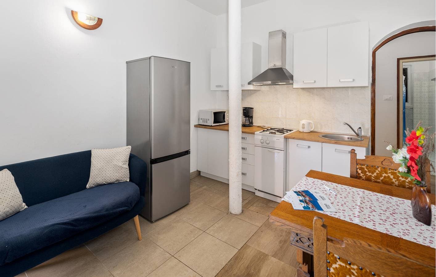 Foto 5 von 29: Gemütliche 1-Zimmer-Wohnung in der Nähe der Küste und des Stadtzentrums mit Terrasse