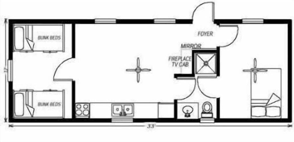 Foto 8 von 19: Die Trottage: \"Modernes 2 Schlafzimmer Seneca Lake Home\"