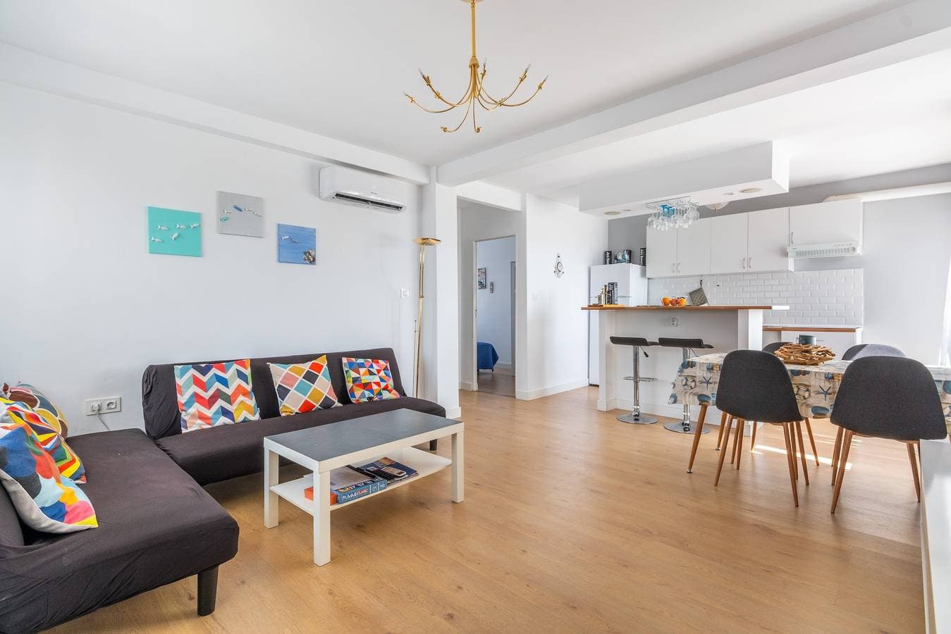 Foto 10 von 25: Ferienwohnung Piso Playa Centro Villajoyosa mit Meerblick, Terrasse und WLAN