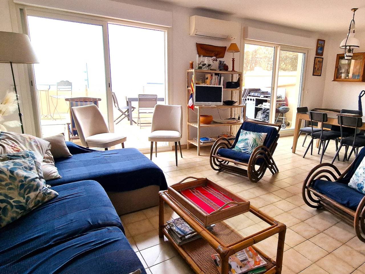 Foto 3 von 20: Schöne T3-Wohnung am Meer mit Terrassen und Garage