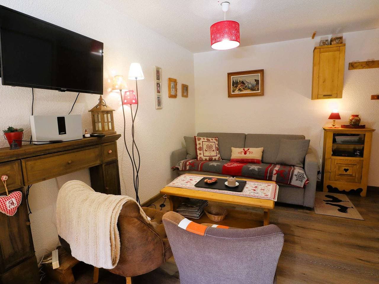 Gemütliches und sonniges 27m² Studio mit Mezzanin, voll ausgestattet für 2/3 Personen, nahe Skigebie... 1