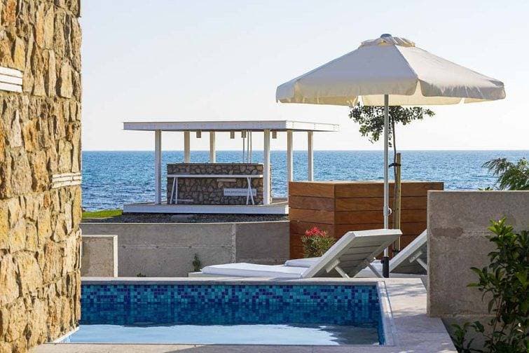 Foto 8 von 32: Villa für 6 Personen mit Balkon