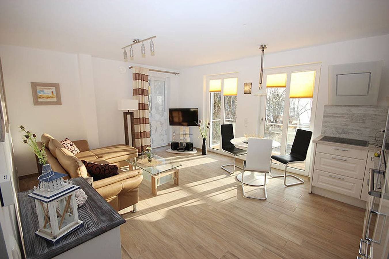 Villa Amelie, App. Seemöwe - mit Balkon und Meerblick 1