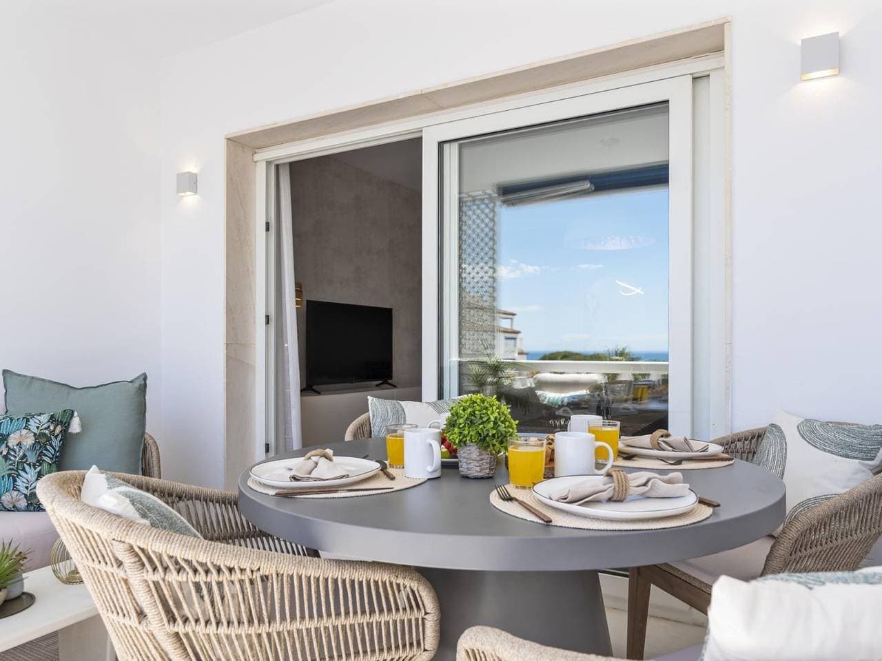 Foto 13 von 47: Ferienwohnung für 4 Personen mit Terrasse