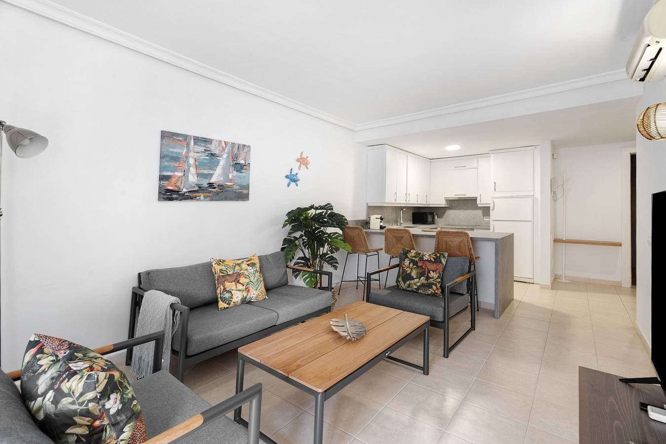 Foto 7 von 26: Ferienwohnung 'Balcón De Los Gigantes' mit Meerblick, WLAN und Klimaanlage