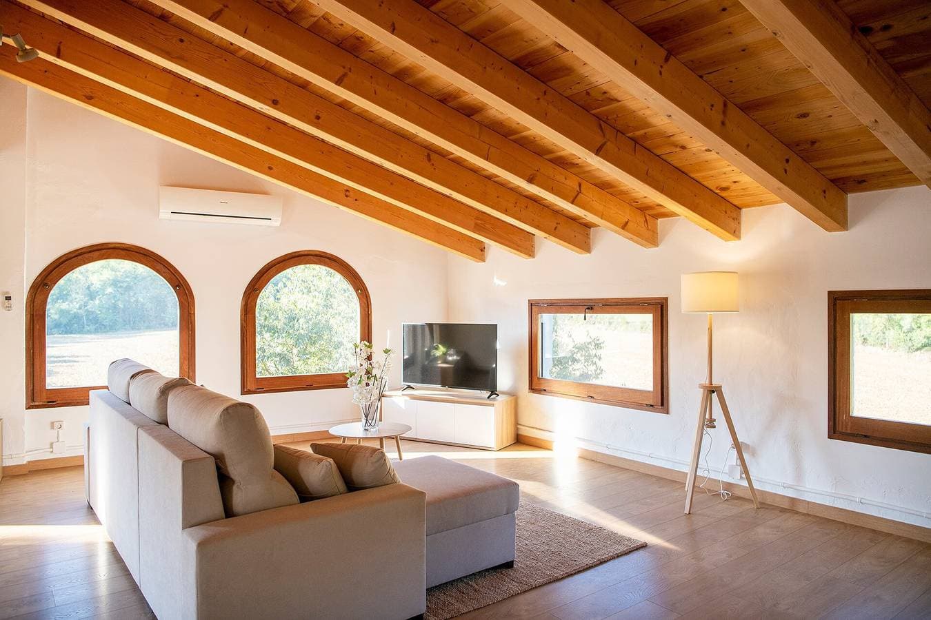 Foto aus einem Haus in Katalonien