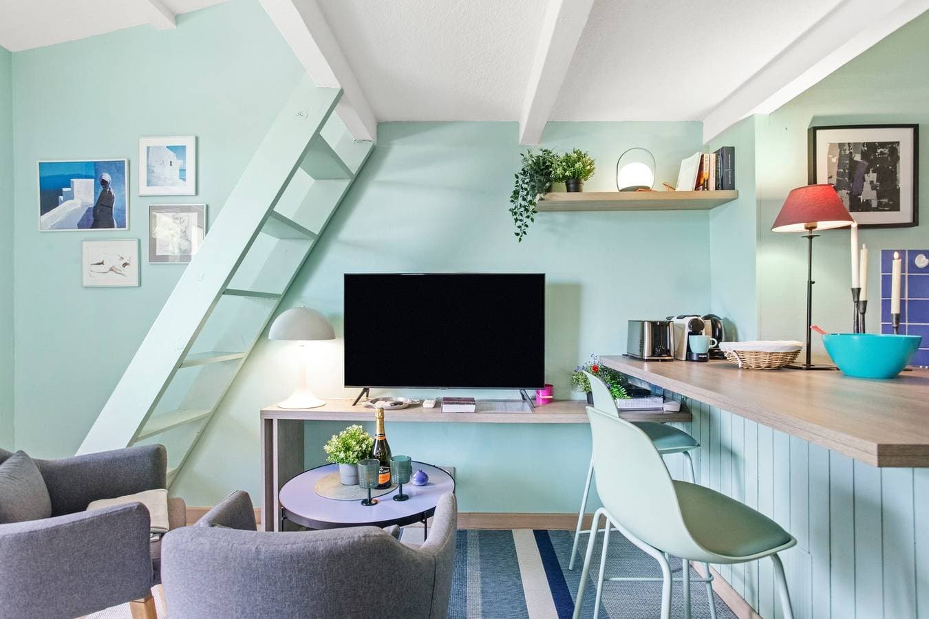 Foto 10 von 41: Appartement 'Ein kleines Paradies in Gigaro' mit Meerblick, WLAN und Klimaanlage