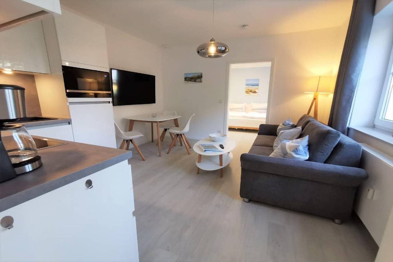 Foto 5 von 20: Moderne Ferienwohnung mit eigener Terrasse - Haus Inselwind FeWo MEERferien