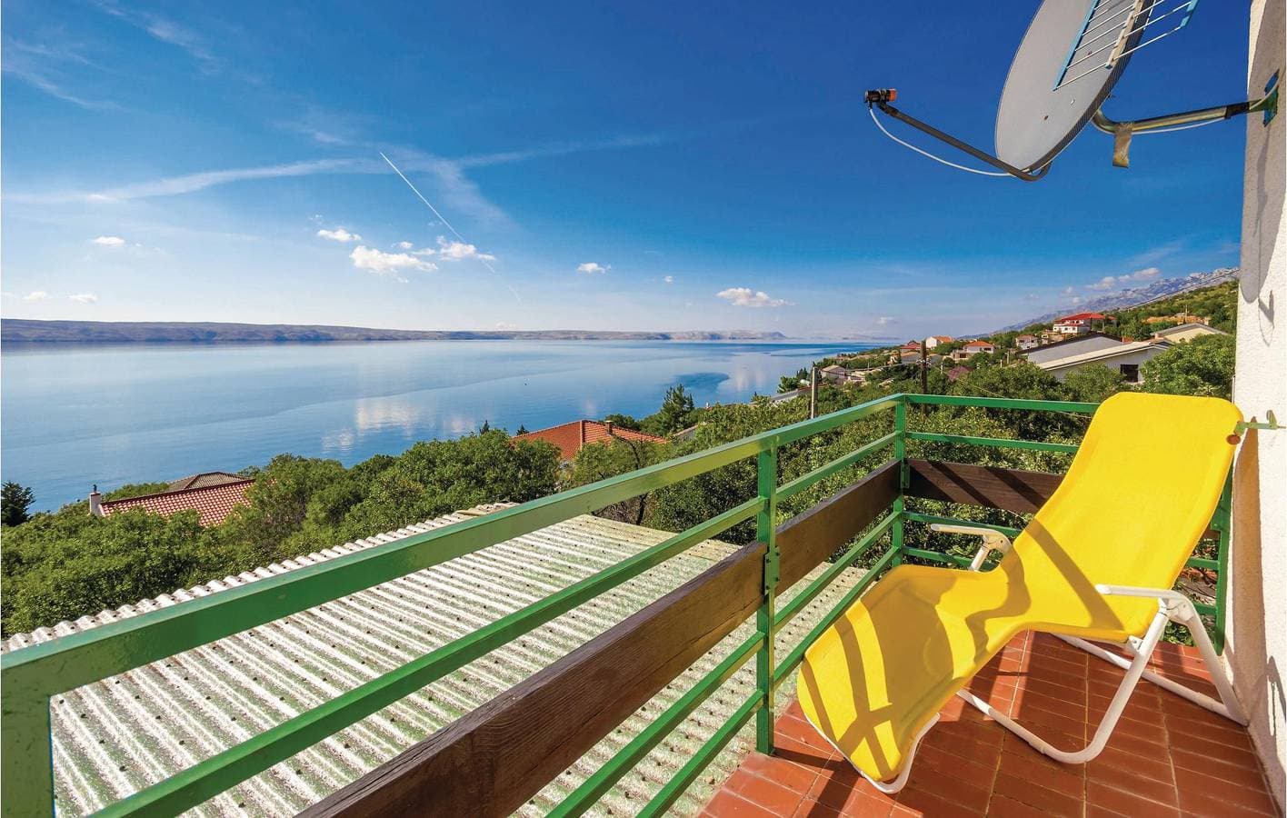 Foto 13 von 27: Apartment mit Meerblick, Terrasse, WLAN und Parkplatz, 700 m vom Strand entfernt