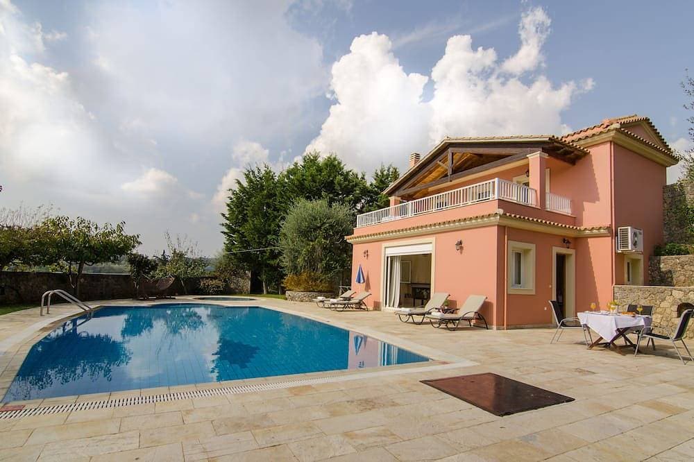 Private Pool Villa Olympic in Dassia Corfu 1