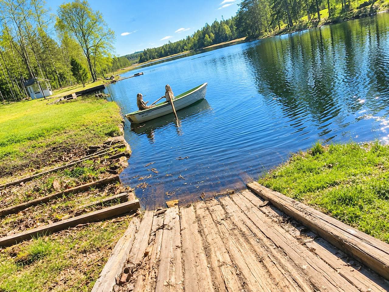 Foto 12 von 23: Ferienhaus am See und 15 Minuten vom Skigebiet Isaberg