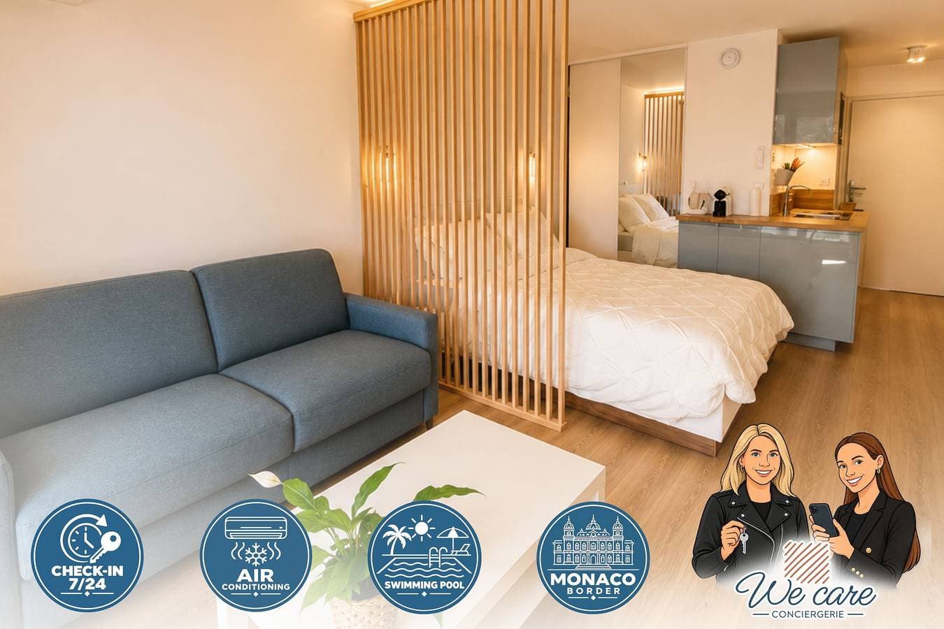 Ferienwohnung 28m² 1