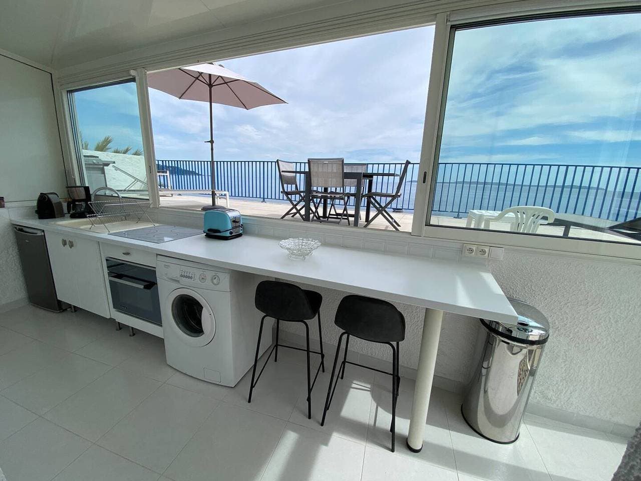 Foto 7 von 22: Klimatisierte Wohnung mit Terrasse & Privatem Strand