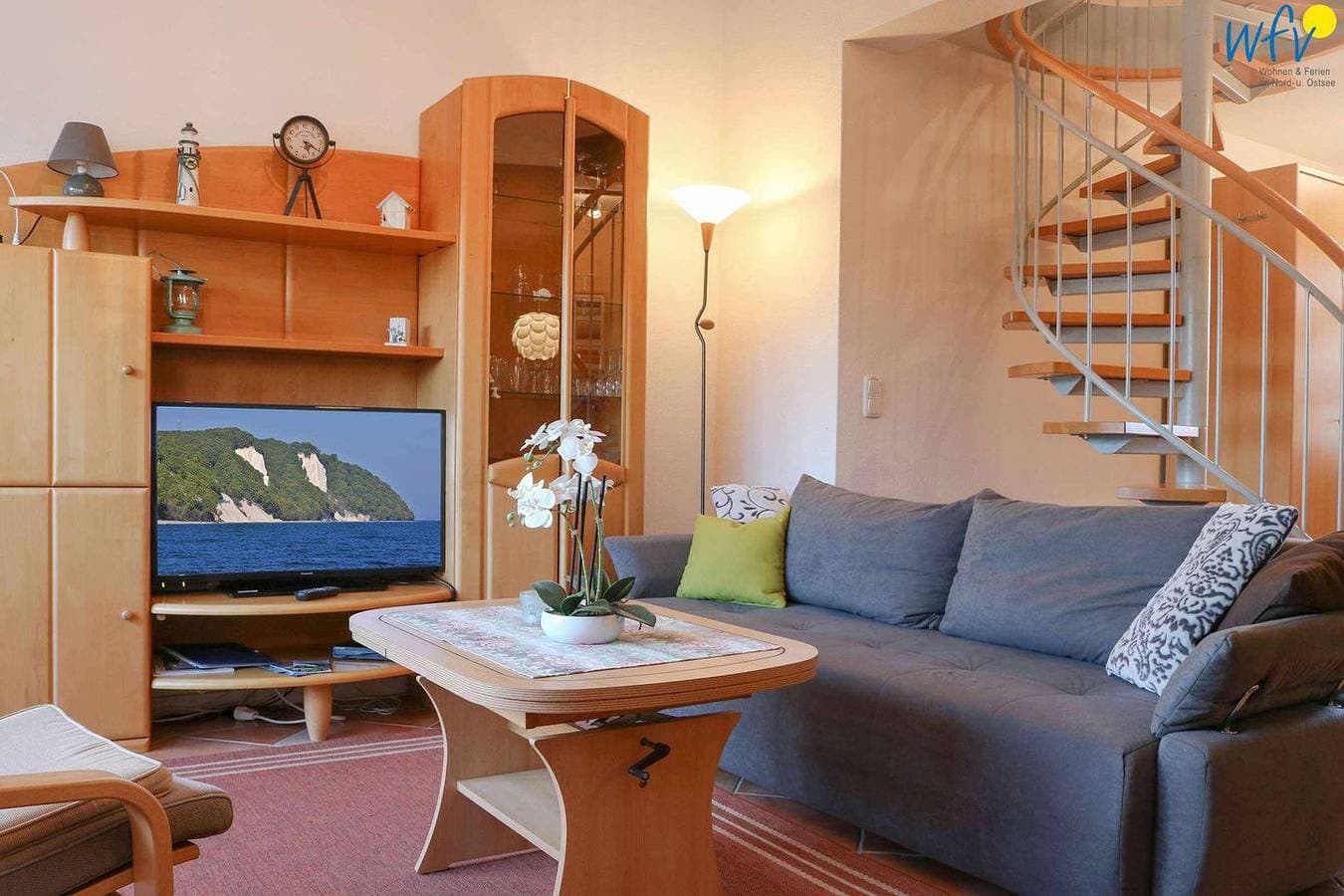 Foto 13 von 41: Gemütliche Ferienwohnung im Ferienpark Seedorf mit Balkon und WLAN