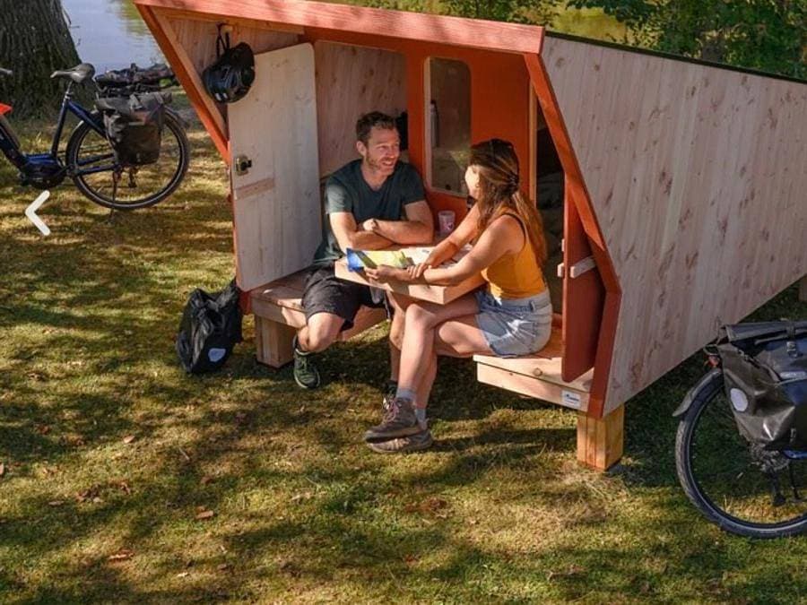 Foto 4 von 16: Camping La Sinope - Unterkunft 2 personen - Hütte 2 Personen