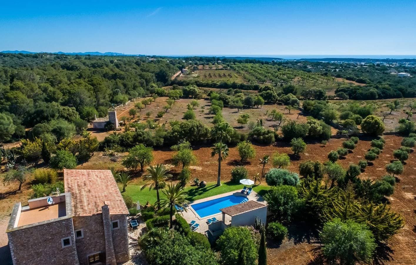 Foto 5 von 56: Apartment mit Meerblick, Pool und Terrasse, 2,5 km zum Strand Cala Marçal