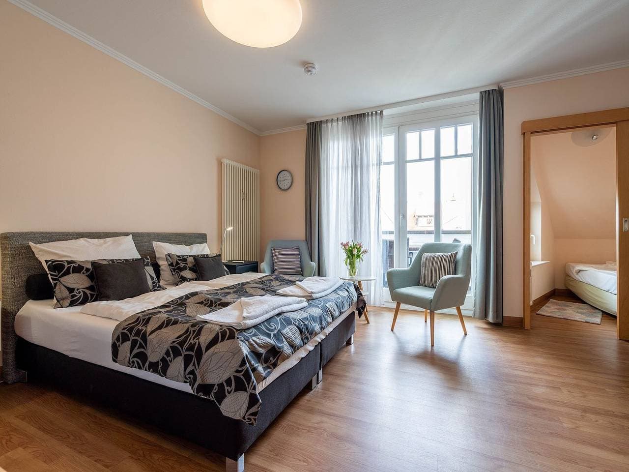 Foto 4 von 8: 1-Raum-Ferienwohnung mit Balkon