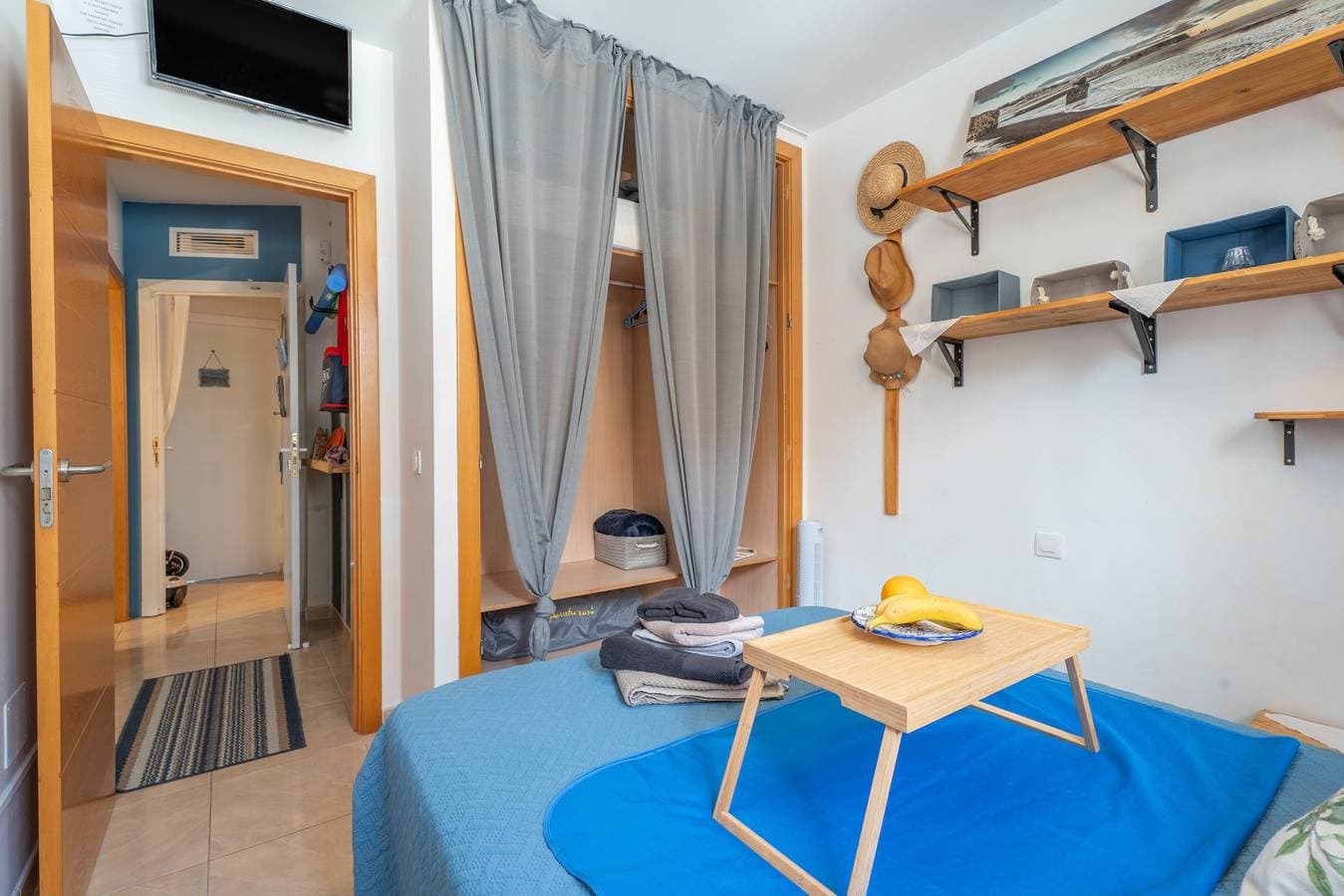 Foto 11 von 23: Ferienstudio 'Los Abrigos 1 Room Playa Wifi' mit WLAN und Klimaanlage