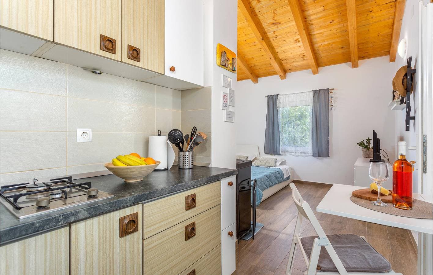 Foto 8 von 22: Gemütliche Ferienwohnung mit Terrasse und Garten, 2,5 km vom Strand entfernt