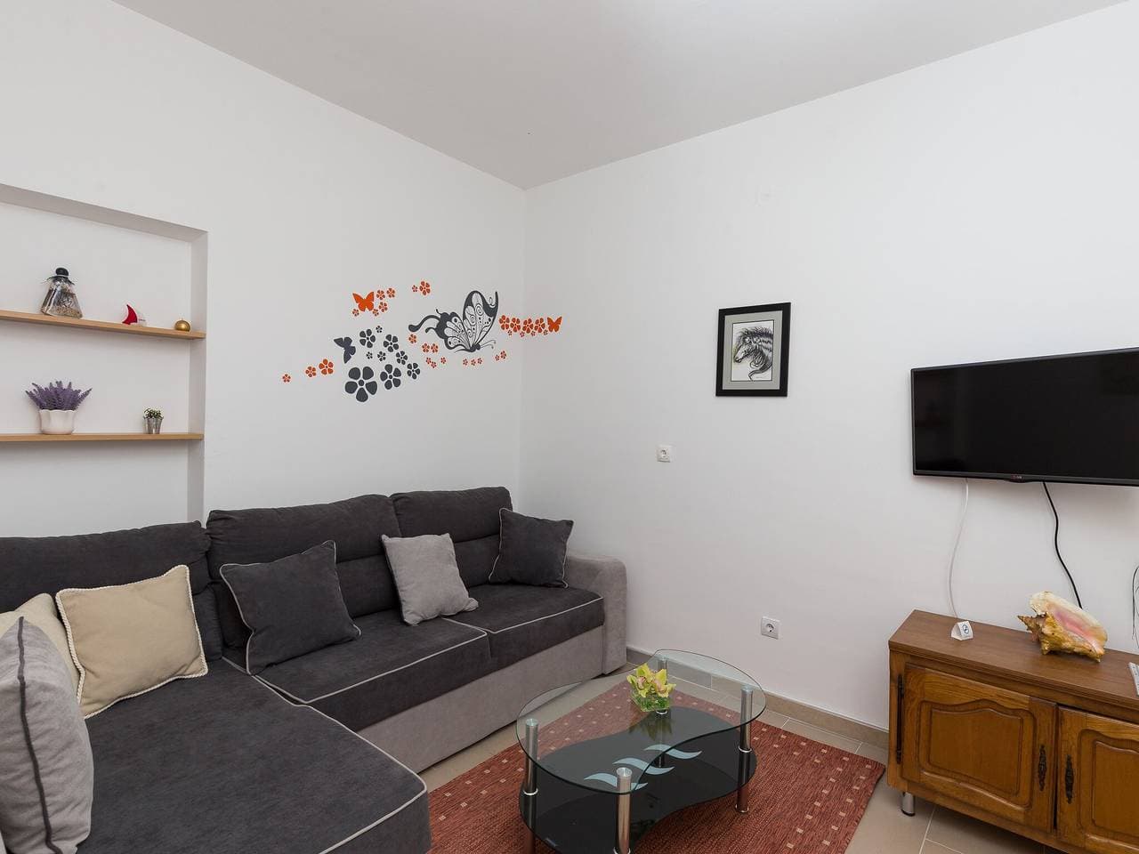 Foto 4 von 22: Apartments Olive - One Bedroom Apartment with Terrace and Partial Sea View