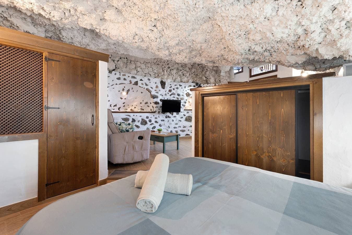 Foto 5 von 30: Ferienwohnung "Cueva El Desvelo" mit Meerblick, 3 privaten Terrassen und WLAN