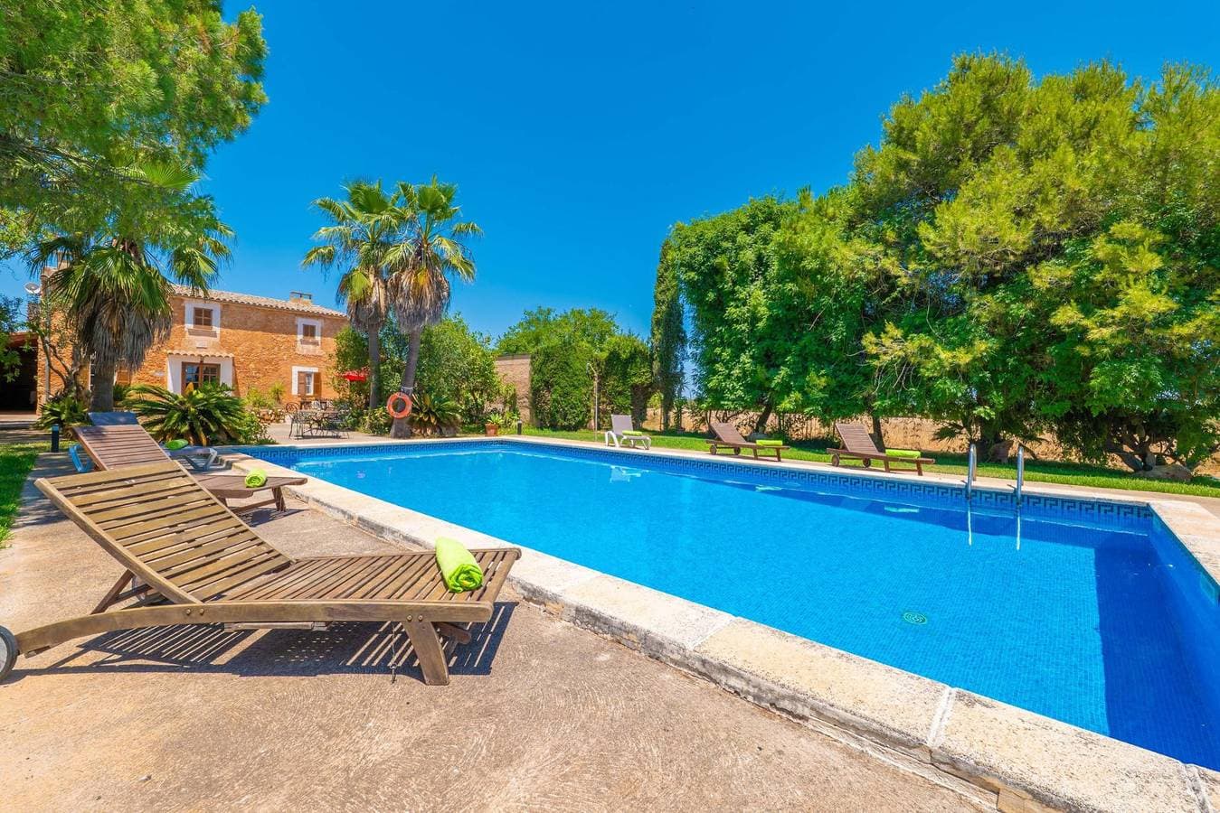 Foto 3 von 46: Son Obra Nou - Ferienhaus mit privaten Pool in Porreras. WiFi gratis
