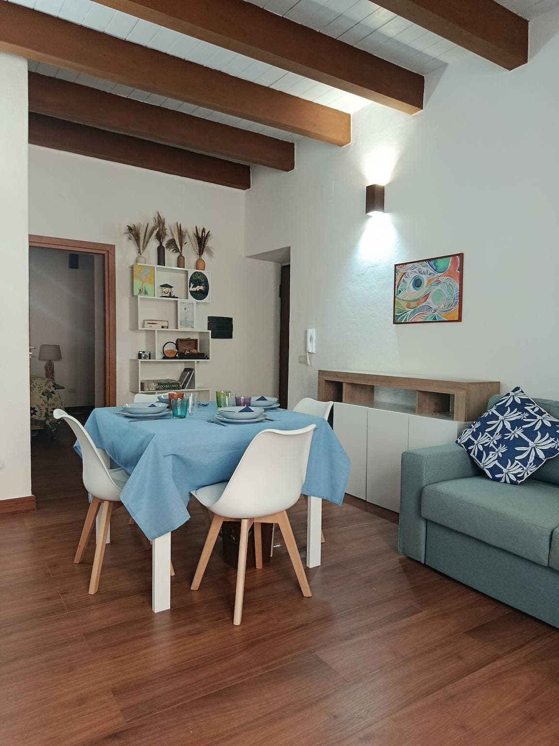 Foto 8 von 19: Ferienwohnung 'Apartament d'artistes' mit Klimaanlage