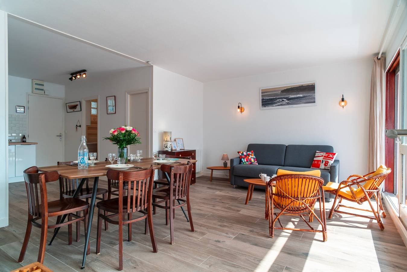 Foto 12 von 15: Ferienwohnung für 4 Personen mit Balkon