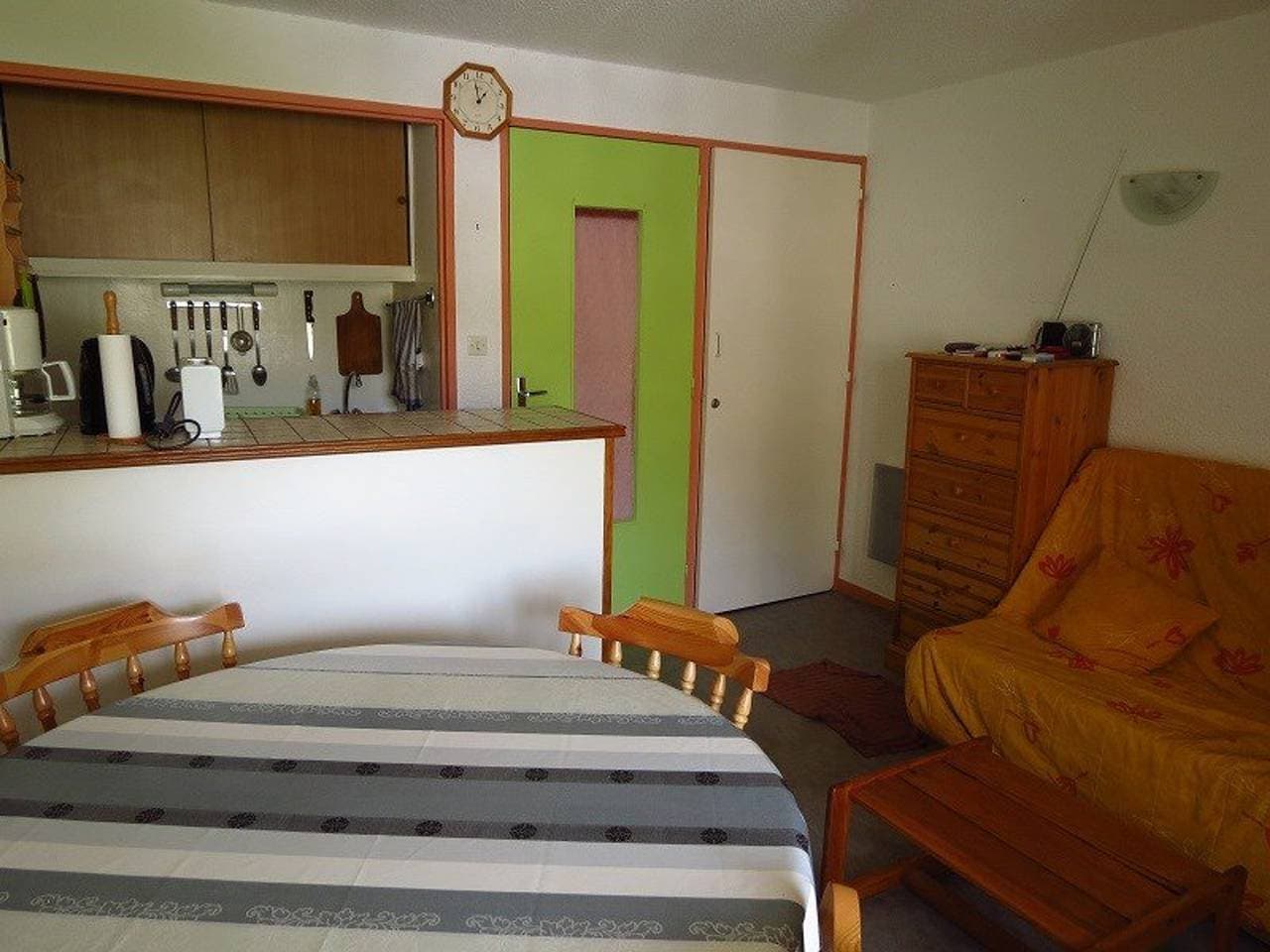 Foto 4 von 21: Studio-Kabine für 4, überdachter Parkplatz, 50 m von den Pisten