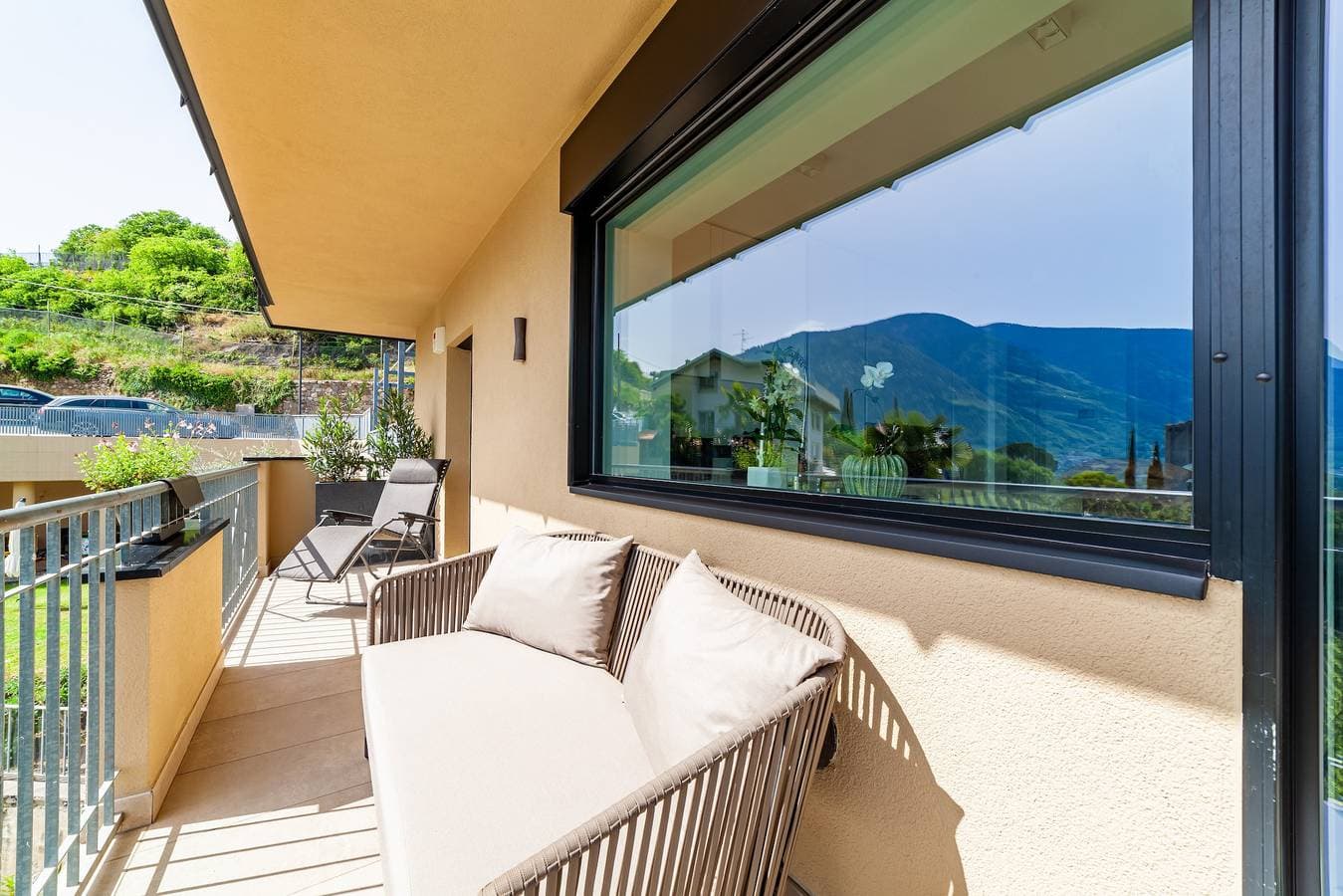 Foto 13 von 38: Ferienwohnung "Levita Living Anima" mit Bergblick und zwei sonnigen Balkonen